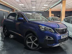 Blue Used 2017 Peugeot 3008 Allure Hatchback | £8,240 (Fair price)