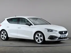 White Used 2022 Seat Leon FR Hatchback | £15,198 (Fair price)