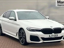 White Used 2022 BMW 530 M Sport Sedan | £28,000 (Good price)