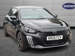 Black New 2025 Peugeot 208 GT Hatchback | £20,897 (Good price)