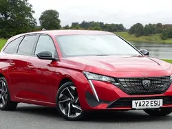 Red Used 2022 Peugeot 308 Allure Premium Estate | £16,999 (Fair price)