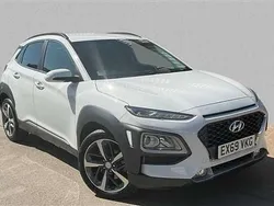 White Used 2019 Hyundai Kona Premium SUV | £10,710 (Good price)