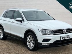 White Used 2016 VW Tiguan SE SUV | £11,013 (Fair price)