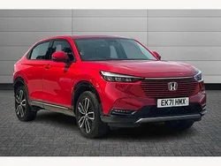 Crystal red Used 2021 Honda HR-V Advance SUV | £17,995 (Super price)
