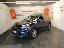 Blue Used 2021 Toyota RAV4 Design SUV | £19,489 (Fair price)