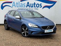 Blue Used 2017 Volvo V40 R-Design Hatchback | £10,500 (Fair price)