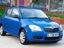 Blue Used 2008 Skoda Fabia Hatchback | £2,000 (Fair price)