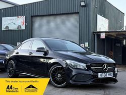 Black Used 2018 Mercedes CLA200 AMG line Sedan | £12,990 (Fair price)