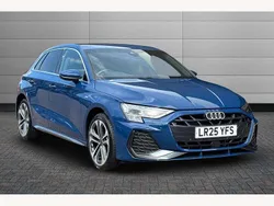 Ascari blue Used 2025 Audi A3 e-tron S-Line Hatchback | £30,990 (Expensive)