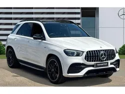 White Used 2023 Mercedes GLE53 AMG SUV | £66,747 (Fair price)