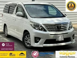White Used 2013 Toyota Alphard MPV | £13,490 (Fair price)