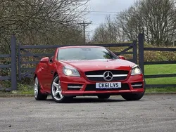Red Used 2011 Mercedes SLK200 AMG Cabriolet | £8,475 (Fair price)