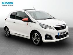 White Used 2016 Peugeot 108 Roland Garros Hatchback | £5,900 (Fair price)