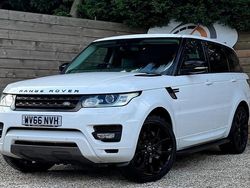 White Used 2016 Land Rover Range Rover Sport HSE Dynamic SUV | £17,495 (Fair price)