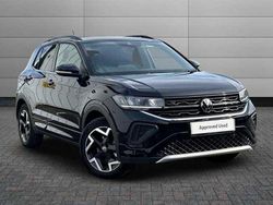 Deep black Used 2025 VW T-Cross R-line SUV | £25,990 (Expensive)