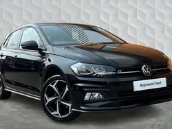 Black Used 2021 VW Polo R-line Hatchback | £15,300 (Fair price)