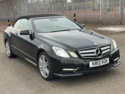 Black Used 2012 Mercedes E220 Cabriolet | £7,495 (Fair price)
