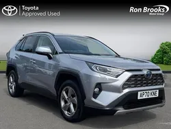 Silver Used 2020 Toyota RAV4 Hybrid SUV | £25,400 (Fair price)