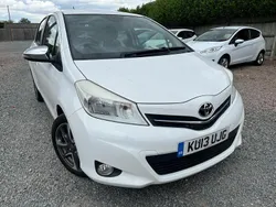 White Used 2013 Toyota Yaris Trend Hatchback | £4,495 (Fair price)