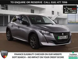 Grey Used 2022 Peugeot e-208 Allure Premium Hatchback | £11,890 (Fair price)
