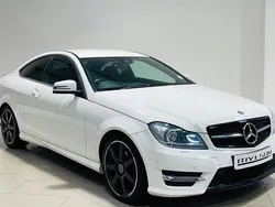 White Used 2013 Mercedes C250 AMG Coupe | £6,500 (Fair price)