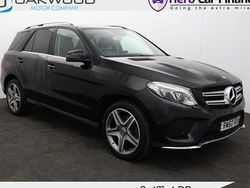 Black Used 2017 Mercedes GLE250 AMG line SUV | £17,987 (Fair price)