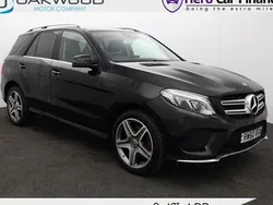 Black Used 2017 Mercedes GLE250 AMG line SUV | £17,987 (Fair price)