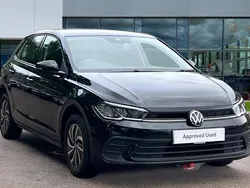 Black Used 2022 VW Polo Life Hatchback | £15,927 (Fair price)