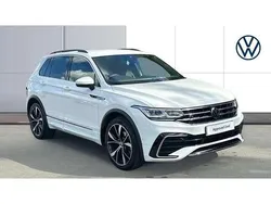 White Used 2022 VW Tiguan R-line SUV | £28,066 (Fair price)
