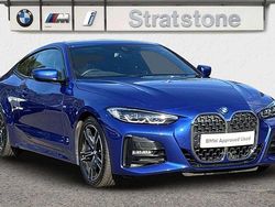 Blue Used 2021 BMW 430 M Sport Coupe | £30,495 (Fair price)