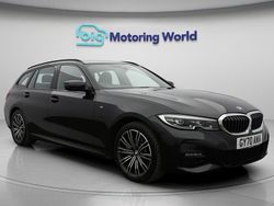 Black Used 2021 BMW 330e M Sport Estate | £20,800 (Fair price)