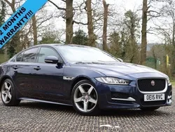 Blue Used 2015 Jaguar XE R-Sport Sedan | £7,490 (Fair price)