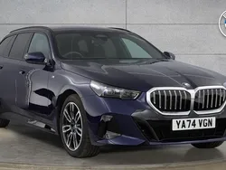 Blue Used 2025 BMW 520 M Sport Estate | £47,485