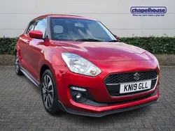 Red Used 2019 Suzuki Swift Hatchback | £9,550 (Fair price)