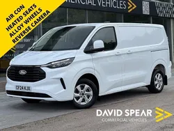 Frozen white (solid colour) Used 2024 Ford Transit Custom Limited | £24,990 (Super price)