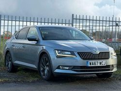 Grey Used 2017 Skoda Superb SE L Executive | £9,750 (Expensive)