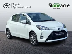White Used 2020 Toyota Yaris Hatchback | £11,000 (Fair price)