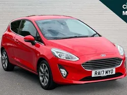 Red Used 2017 Ford Fiesta Zetec Hatchback | £6,805 (Fair price)