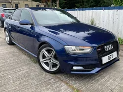 Blue Used 2013 Audi A4 S-Line Sedan | £4,390 (Fair price)