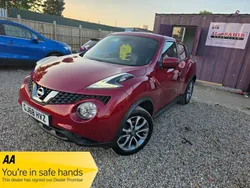 Red Used 2018 Nissan Juke Tekna SUV | £8,990 (Fair price)