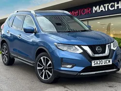 Blue Used 2020 Nissan X-Trail Tekna SUV | £17,490 (Fair price)