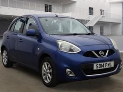 Blue Used 2014 Nissan Micra Acenta Hatchback | £2,995 (Good price)