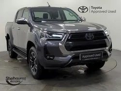 Grey Used 2021 Toyota HiLux Pickup | £26,495 (Fair price)