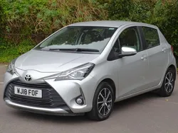 Silver Used 2018 Toyota Yaris Hatchback | £11,995 (Fair price)