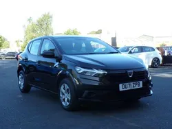 Black Used 2021 Dacia Sandero Essentiel Hatchback | £8,995 (Good price)