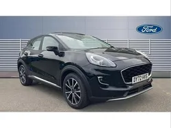 Black Used 2022 Ford Puma Gen-E Titanium SUV | £15,391 (Good price)