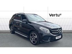 Black Used 2016 Mercedes GLE250 AMG line SUV | £19,299 (Fair price)