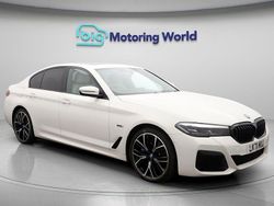 White Used 2021 BMW 530e M Sport Sedan | £30,800 (Expensive)