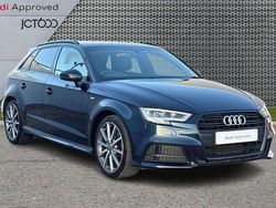 Blue Used 2019 Audi A3 Black Edition Hatchback | £16,634 (Fair price)