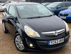 Black Used 2013 Vauxhall Corsa Hatchback | £2,250 (Fair price)